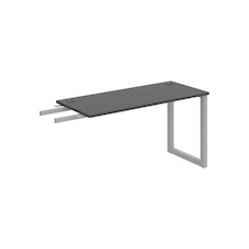 HOBIS přídavný stůl do úhlu - UE O 1400 RU, hloubka 60 cm, antracit