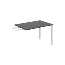 HOBIS přídavný stůl do úhlu - US 1200 RU, hloubka 80 cm, antracit
