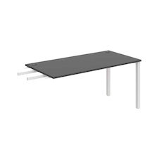 HOBIS přídavný stůl do úhlu - US 1600 RU, hloubka 80 cm, antracit