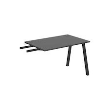 HOBIS přídavný stůl do úhlu - US A 1200 RU, hloubka 80 cm, antracit