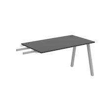 HOBIS přídavný stůl do úhlu - US A 1400 RU, hloubka 80 cm, antracit