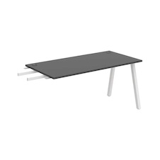 HOBIS přídavný stůl do úhlu - US A 1600 RU, hloubka 80 cm, antracit
