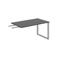 HOBIS přídavný stůl do úhlu - US O 1400 RU, hloubka 80 cm, antracit