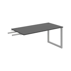 HOBIS přídavný stůl do úhlu - US O 1600 RU, hloubka 80 cm, antracit