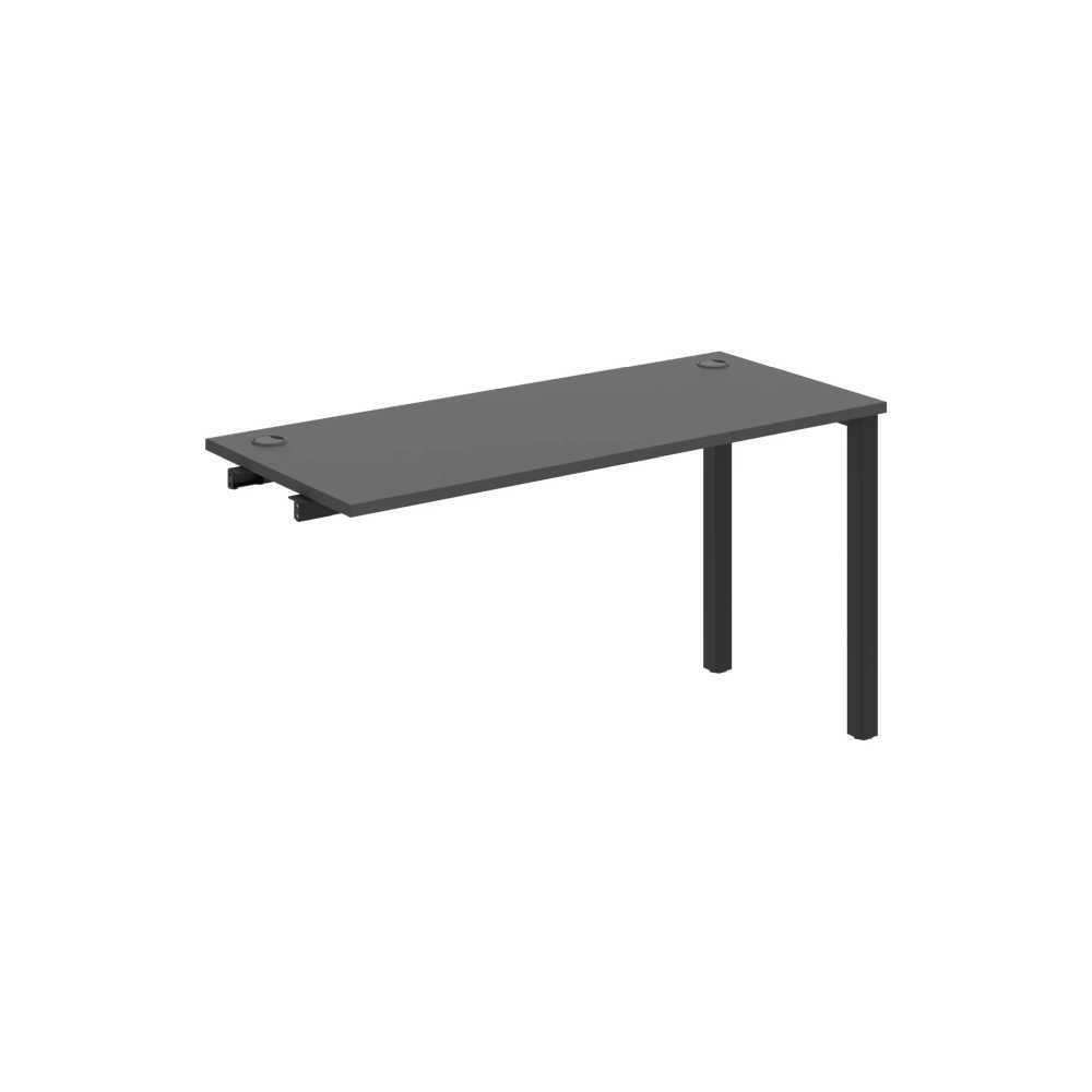 HOBIS přídavný stůl rovný - UE 1400 R, hloubka 60 cm, antracit
