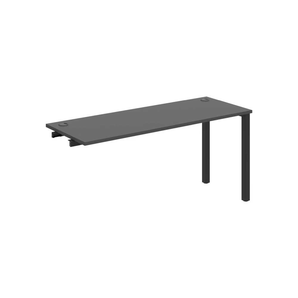 HOBIS přídavný stůl rovný - UE 1600 R, hloubka 60 cm, antracit