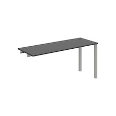 HOBIS přídavný stůl rovný - UE 1600 R, hloubka 60 cm, antracit