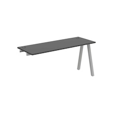 HOBIS přídavný stůl rovný - UE A 1600 R, hloubka 60 cm, antracit