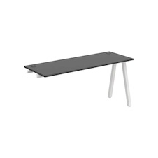 HOBIS přídavný stůl rovný - UE A 1600 R, hloubka 60 cm, antracit