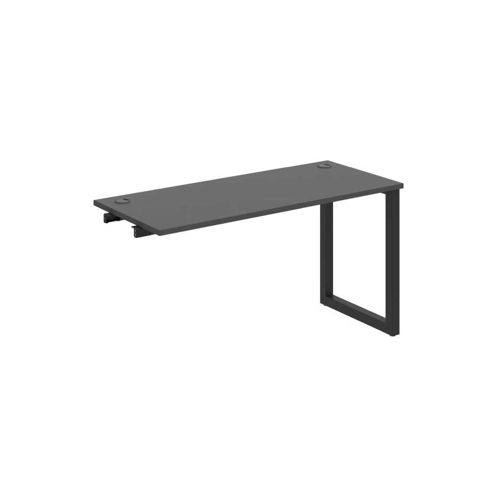 HOBIS přídavný stůl rovný - UE O 1400 R, hloubka 60 cm, antracit