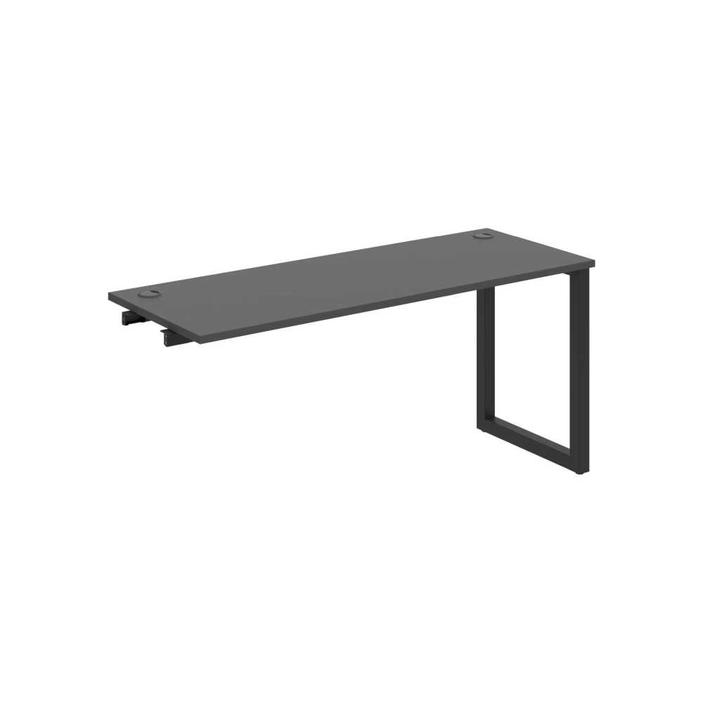 HOBIS přídavný stůl rovný - UE O 1600 R, hloubka 60 cm, antracit
