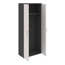 HOBIS skříň šatní dvéřová - S 5 80 01, antracit-bílá