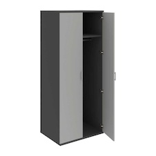 HOBIS skříň šatní dvéřová - S 5 80 61, antracit-šedá