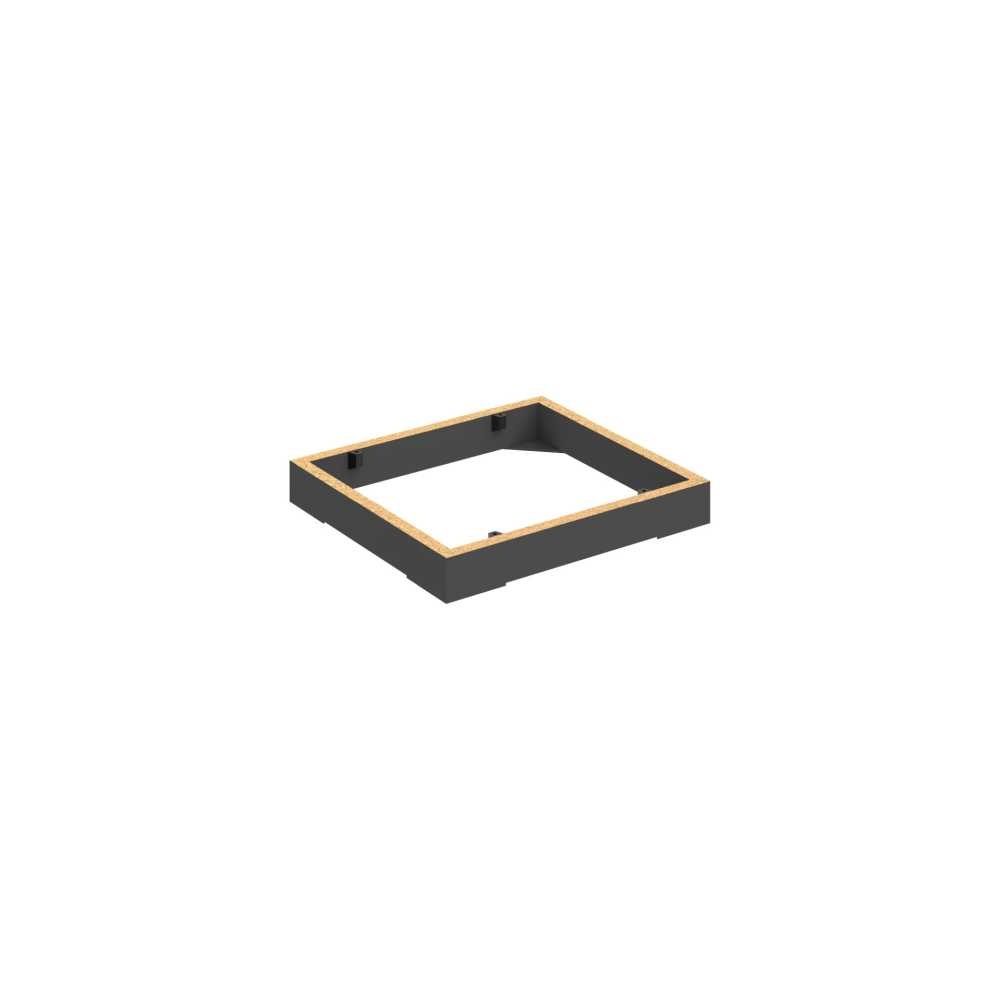 HOBIS sokl čtverec 40x36cm 5cm - S 400, antracit