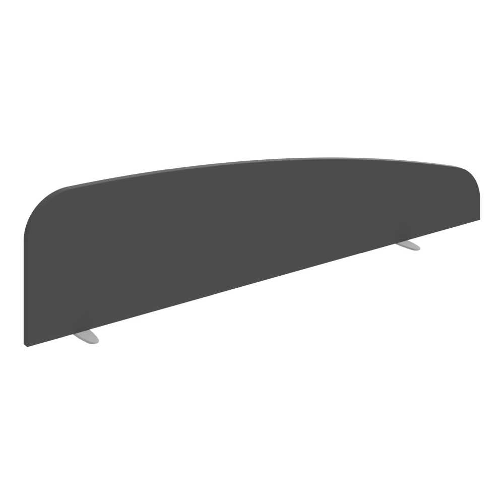HOBIS stolový paraván na desku stolu - PA 1800 S, antracit