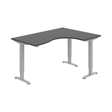 HOBIS trigon elektr.stavitelný stůl stand.ovlad. - MST 2 2005 L, antracit