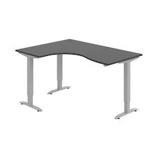 HOBIS trigon elektr.stavitelný stůl stand.ovlad. - MST 2 2005 P, antracit