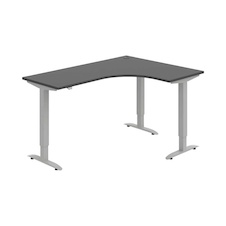 HOBIS trigon elektr.stavitelný stůl stand.ovlad. - MST 2 60 L, antracit