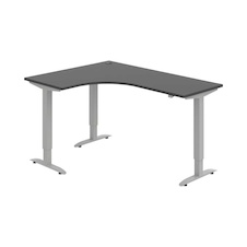 HOBIS trigon elektr.stavitelný stůl stand.ovlad. - MST 2 60 P, antracit