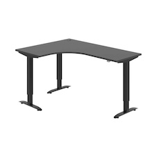 HOBIS trigon elektr.stavitelný stůl stand.ovlad. - MST 2 60 P, antracit