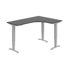 HOBIS trigon elektr.stavitelný stůl stand.ovlad. - MST 3 60 L, antracit