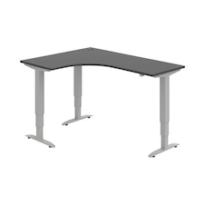 HOBIS trigon elektr.stavitelný stůl stand.ovlad. - MST 3 60 P, antracit