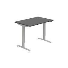 HOBIS výškově  stavitelný stůl 120 cm, paměť.ovlad. - MOTION MS 2M 1200, antracit