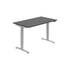 HOBIS výškově  stavitelný stůl 140 cm, paměť.ovlad. - MOTION MS 2M 1400, antracit