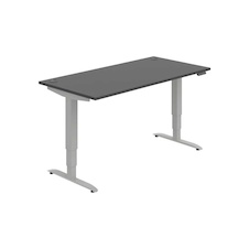 HOBIS výškově  stavitelný stůl 160 cm, paměť.ovlad. - MOTION MS 3M 1600, antracit