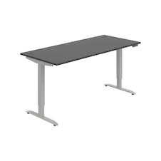 HOBIS výškově  stavitelný stůl 180 cm, paměť.ovlad. - MOTION MS 2M 1800, antracit