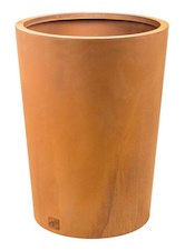 Květináč G21 Corten Round, 55x75x55 cm