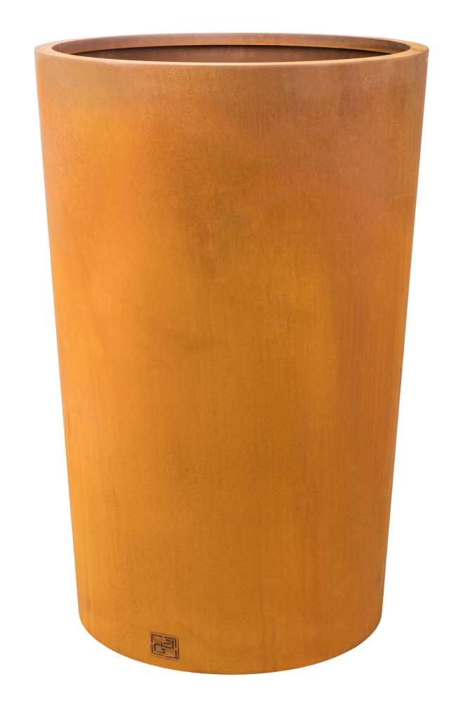 Květináč G21 Corten Round, 65x100x65 cm