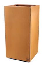 Květináč G21 Corten Square, 50x100x50 cm