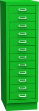Zásuvková skříň KSZ 412 C, zelená