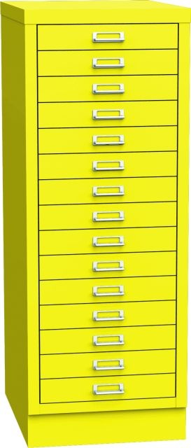 Zásuvková skříň KSZ 315 C, žlutá