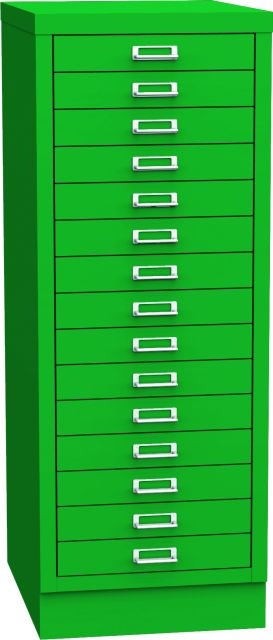 Zásuvková skříň KSZ 315 C, zelená