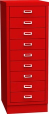 Zásuvková skříň KSZ 39 C, červená