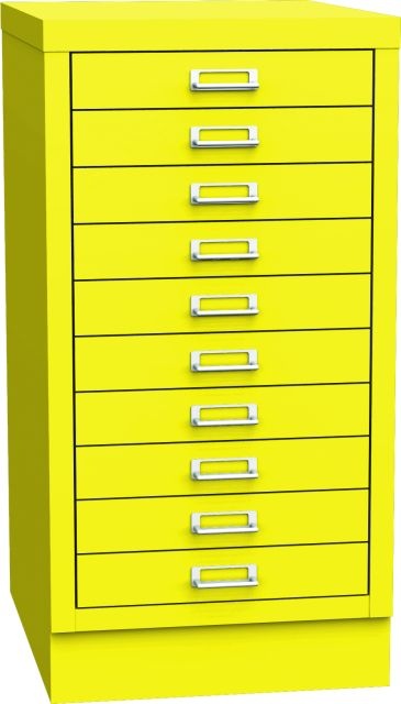 Zásuvková skříň KSZ 310 B, žlutá