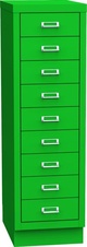Zásuvková skříň KSZ 49 C, zelená