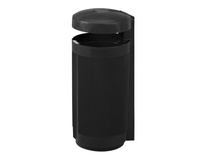 Odpadkový koš Prima linea 50 l, černý
