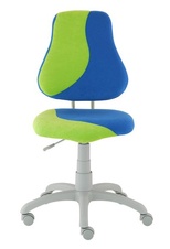 Dětská rostoucí školní židle - modrá_zelená