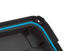 Vodotěsná plastová bedna Scuba box XL, černá