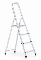 ZARGES hliníkové schůdky profi, 3 stupně včetně plošinky