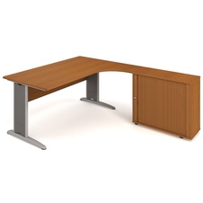 HOBIS kancelářský stůl pracovní, sestava levá - CE 1800 HR L, třešeň