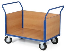 Stavebnicový plošinový vozík, nosnost 400 kg