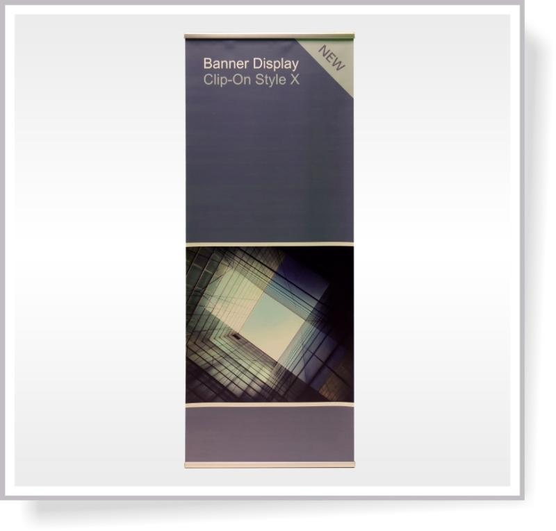 Banner  Display Clip-On Style X 160x200