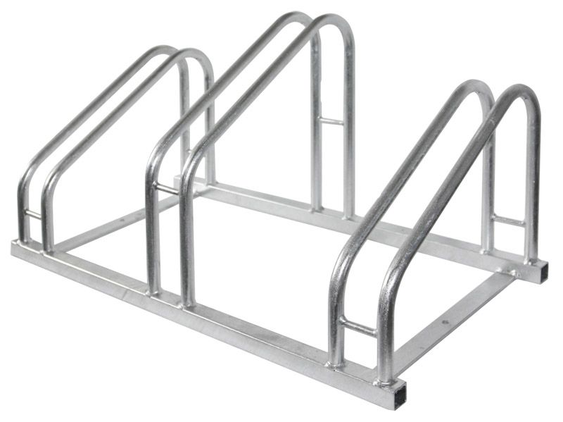 Stojan na kola střídavý, 3 stání