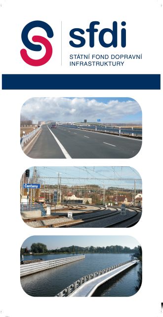 Grafika pro Státní fond dopravní infrastruktury